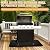 Cyfie Under Grill Mats for Outdoor Grill Deck Protector, 65" x 35" Fire Pit Mat, Fireproof Silicone Fiberglasses Heat Resistant Rug for Indoor Fireplace