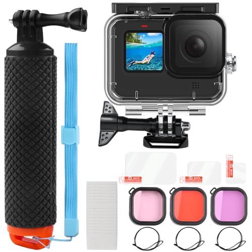 YnewL Juego de Carcasas de protección contra el Agua bajo el Agua, 60 m, 26 Unidades, con filtros...