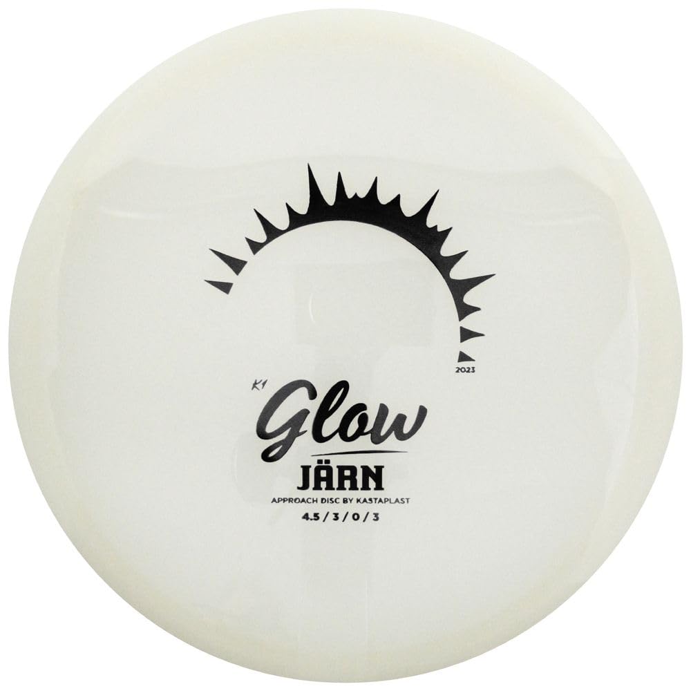 Kastaplast Glow K1 Jarn Midrange Golf Disc | Colors Will Vary