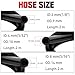 Tottist 6.6 FT High Performance Automotive Silicone Vacuum Tubing Hose 1/8