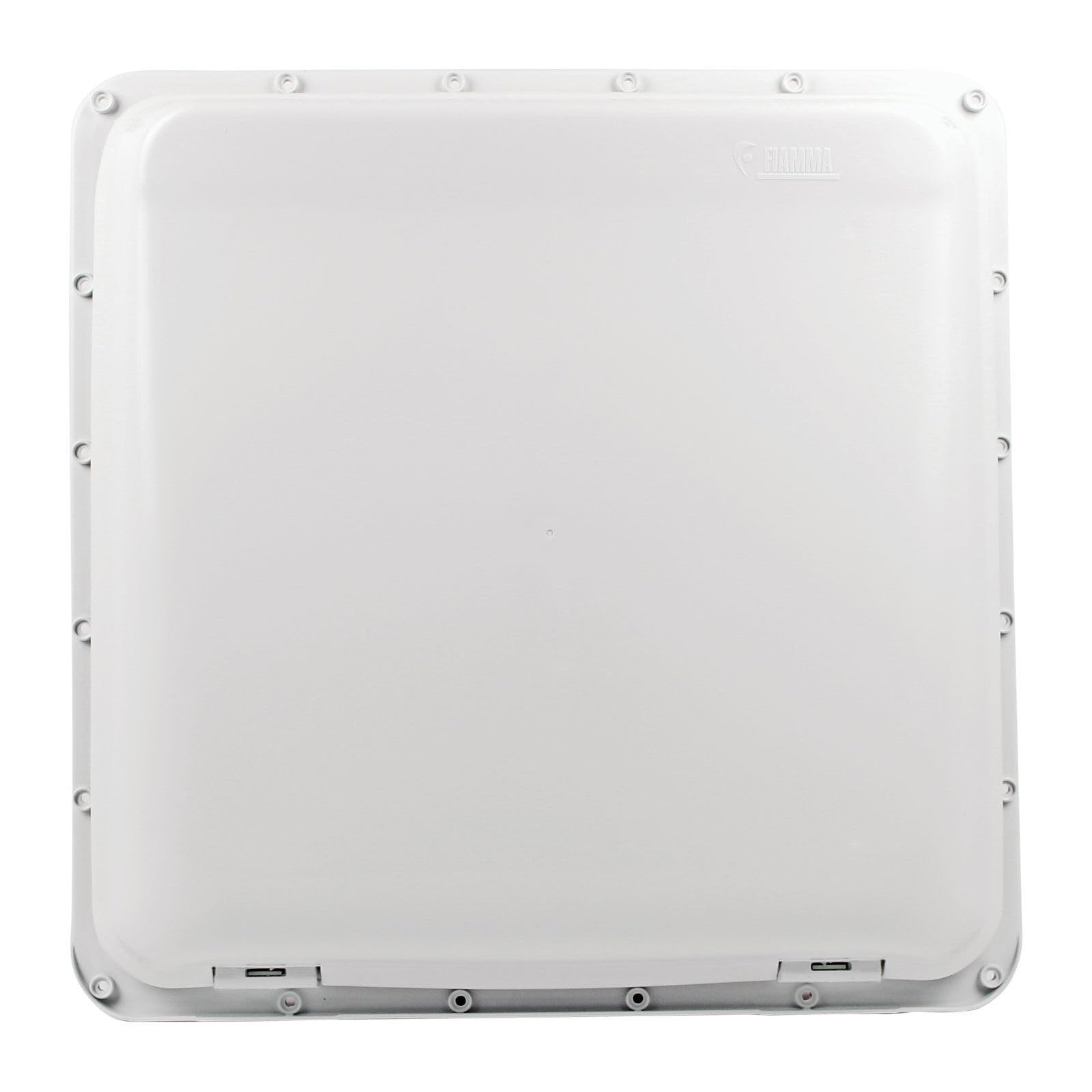 Fiamma Claraboya Polar Control Turbo Vent 40x40 cm | Con Termostato, Sellador Incluido, Ventilador 12V, Incluye Mosquiteras, Doble Acristalamiento
