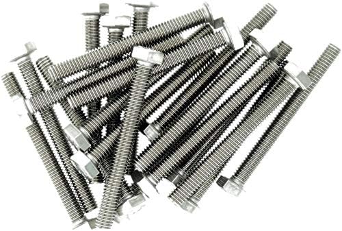 M8 (8mm x 20mm) Hex Bolt (Fully Threaded Setscrew) - Stainless Steel (A2) (Pack of 20)