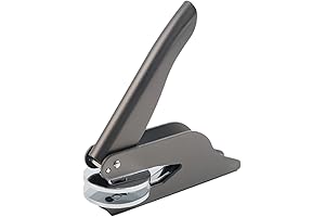 Personalized Embosser Stamp - from The Library of