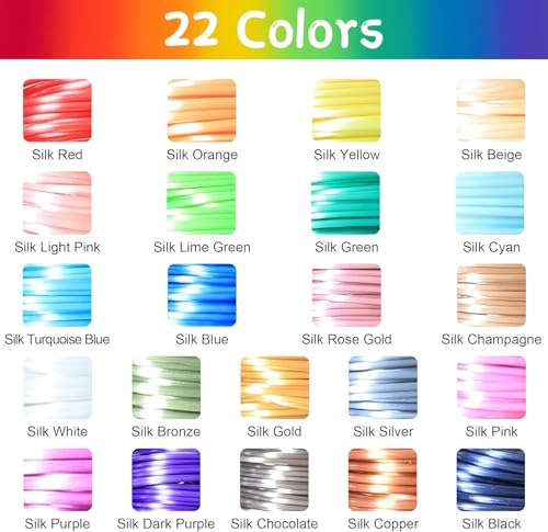 Image of Magicwand【5 Metres Each Set of 4 Filaments】 1.75 mm PLA Filaments for 3D Pens【Multicolored】