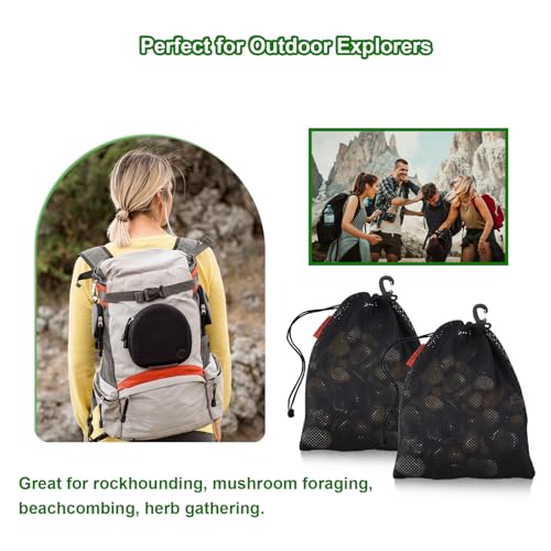Mesh Foraging Bags with Clip