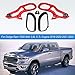 JDMSPEED New Heavy Daty Front Car Tow Hooks Left & Right with Hardware Red Replacement for Dodge Ram 1500 DT with 3.6L 5.7L Engine 2019 2020 2021 2022 Replaces 82215268AB 82215268AB 68272945AB