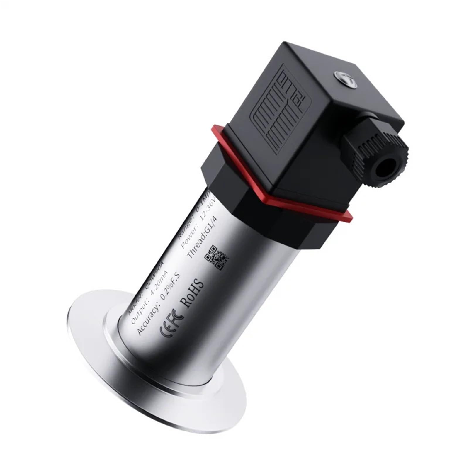 Transmisor de presión sanitaria película plana Tri-clamp 0-10V 4-20m Salida DC24V potencia 1 Uds(0-10V output,0-60bar)