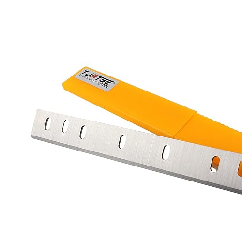 Miniatura 3 de TJATSE Cuchillas cepilladoras HSS de 10 pulgadas para Ryobi AP-10 Cepilladora de repuesto AP10 de un solo filo de 10.3 x 1-38 x 18 pulgadas, 2