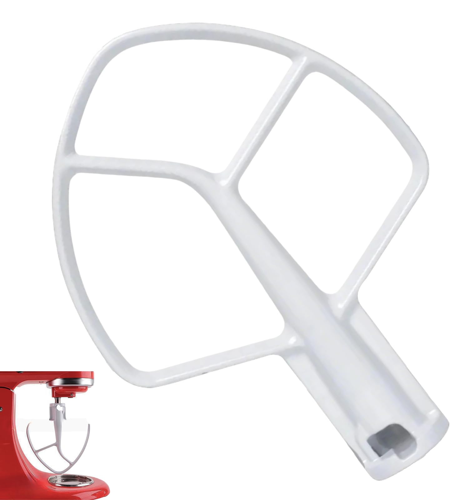 K5AB K5SS Stand Mixer Flat Beater Blade ππππ ππππ for KitchenAid Paddle Attachment 5-QT Coated Flat Beater 9707670 W10807813 PS983355 AP3881259