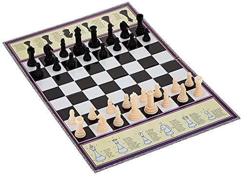 Image of Creative's Children's Chess Game for Kids | Learn Chess Step-by-Step with Illustrated Board & Activity Book | Strategy & Logic Educational Board Game | Ages 7+