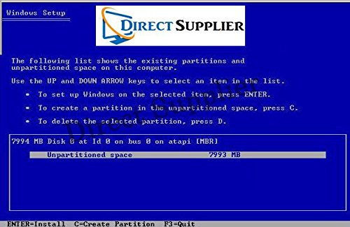 direct supplier - compatible with win xp - 32 bit dvd supports home edition recover repair restore or re-install to factory fresh