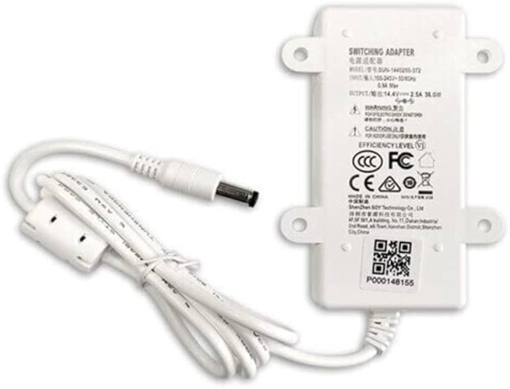 Alimentatore Risco 14,4V 4,5A. Fornito senza cavo di alimentazione
