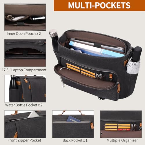 ESTARER 17.3 Inch Teacher Laptop Briefcase