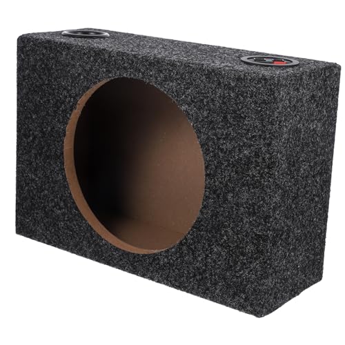 BELLIFFY Sealed Carpeted Subwoofer Enclosure for Car Audio Upgrade Speaker Box Easy Installation Enhanced Sound Quality for Enthusiasts