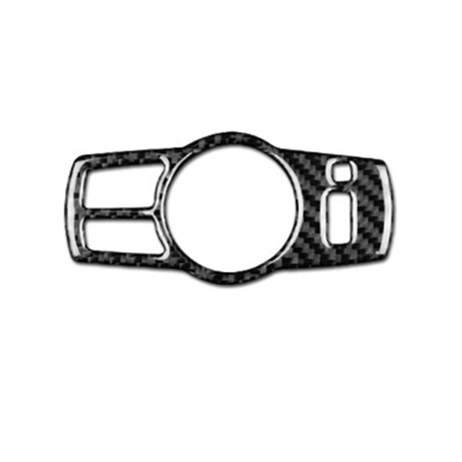 Car Carbon Fiber Car Lights Switch Cover Trim Sticker for BMW 5 Series F10 F07 5GT F01 F25 F26 X3 X4 Automotive Parts