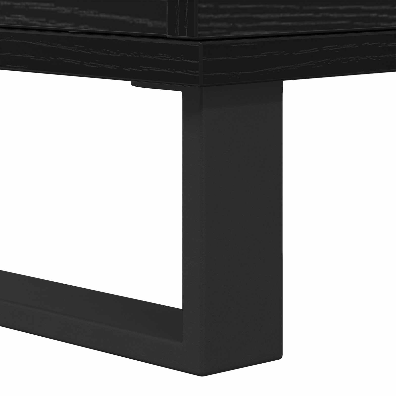 vidaXL Bufet Czarny Dąb 60 x 35 x 70 cm