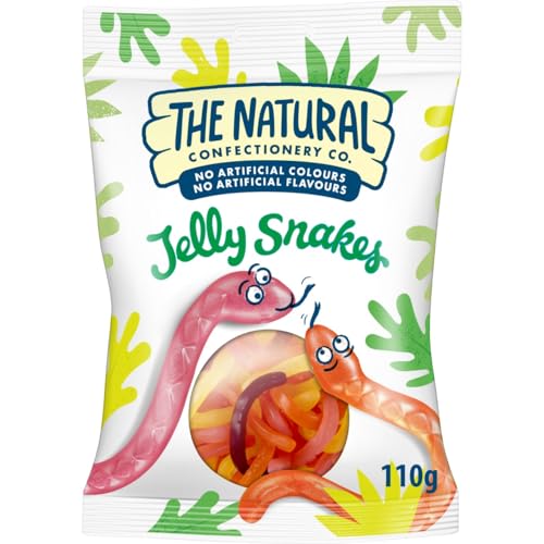 The Natural Confectionary Co. Jelly Snakes 100 g (Pack of 1)