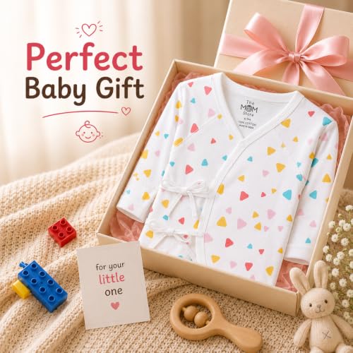 Image of The Mom Store Baby Romper Jabla Style For Boys And Girls | Cotton | Soft Infant Bodysuit | Trendy Stylish Sleepwear For Newborn Baby | Printed | Unisex Comfortable Everyday Baby Wear
