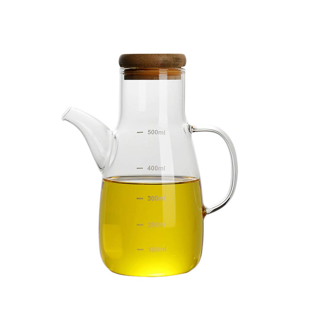 Vinegar Bottle Oil Pot Oil Dispenser High Borosilicate Glass Oiler Oil Bottle