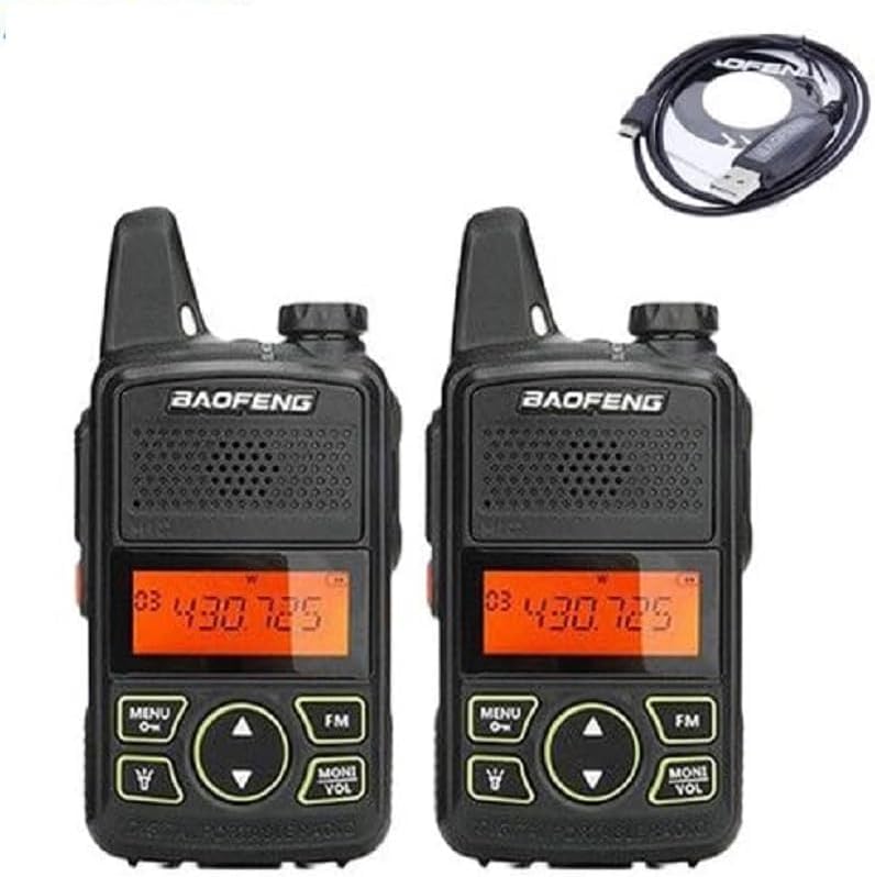 6 Pack of ICF4001 UHF Two Way Radios May Require
