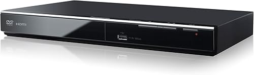 Miniatura 6 de Panasonic Reproductor de DVD con sonido Dolby Digital, 1080p HD Upscaling para DVD, conexiones HDMI y USB - DVD-S700 (negro)