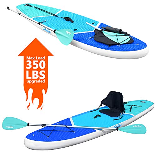 Zupapa 2020 Upgraded Inflatble 10FT Stand Up Paddle Board with 3Year
