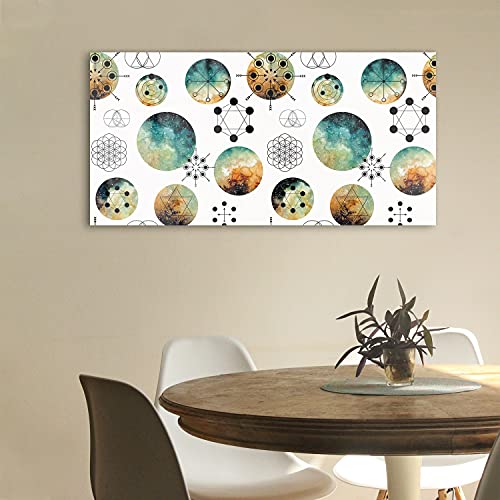 Tableau intergalactic kosmos 100x50cm pour une deco salon moderne et chic