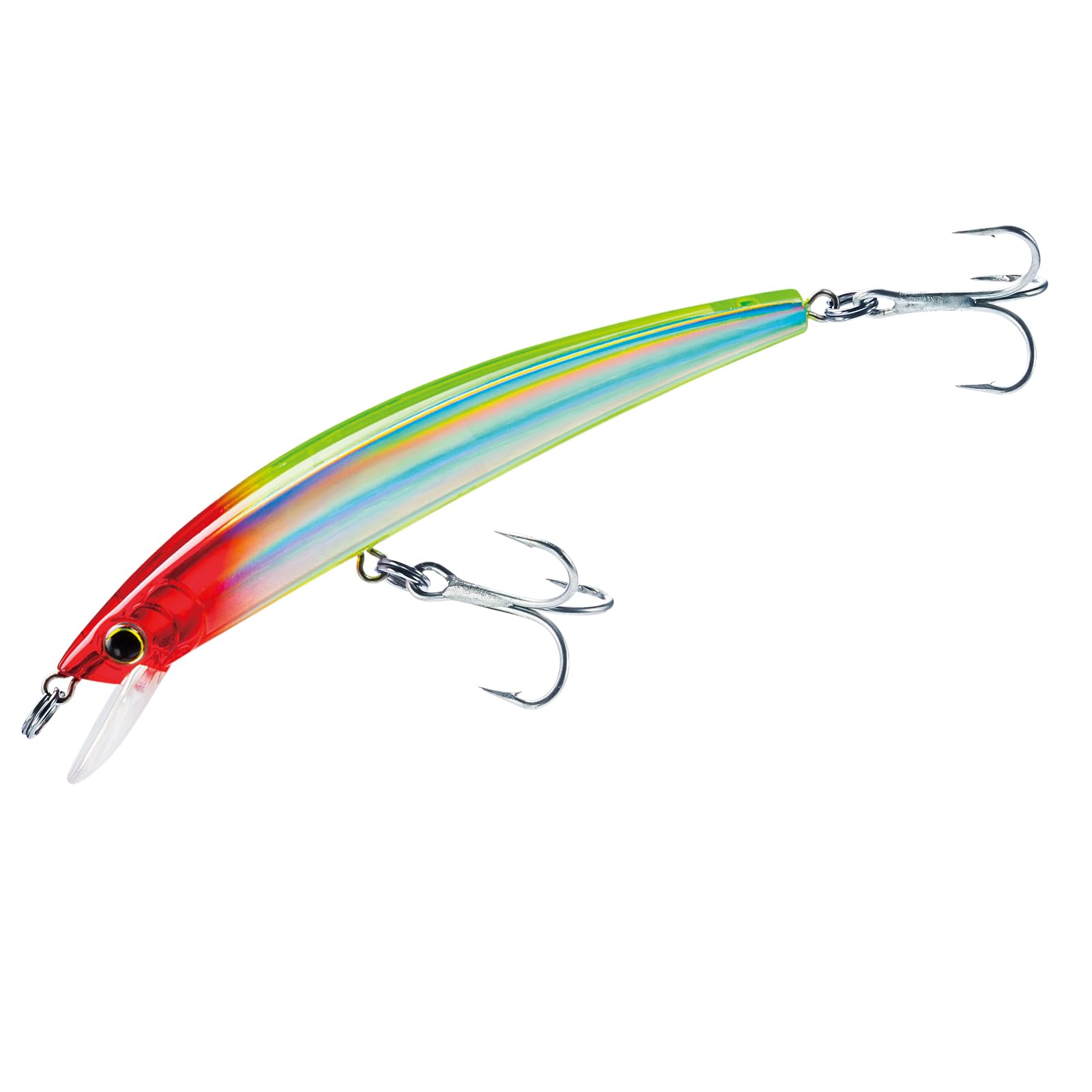 Yo-Zuri R1124-HCR Crystal Minnow Floating Diver Lure, Clown, 110mm 4-3/8"