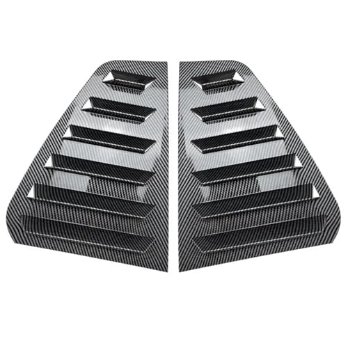 Grille d'aération de lunette arrière Golf 6 aspect carbone premium longue durée