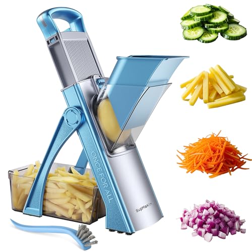 SupMaKin Upgrade Safe Mandoline Slicer & Chopper