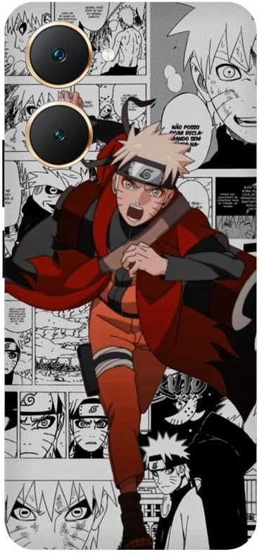 Arvi Enterprise Sage Mode Naruto Printed Mobile Back Hard Case and Cover for Vivo Y18 / Vivo Y03 / Vivo Y18e / Vivo T3 Lite