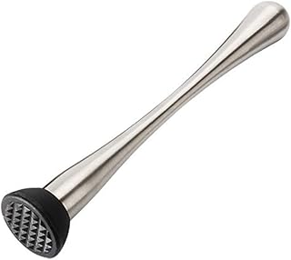 Kitchnexus - Frantumatore da cocktail in acciaio INOX per frantumatore a martello, per barware, mojito, barista