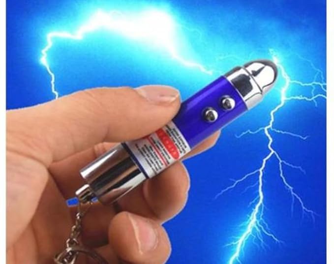 Image of SHAKTISM Electric Shocking Prank Toy - Funny Shock Gag for April Fool, Magic Trick Joke Toy, Novelty Gift for Friends, Party Trick Toy for Kids & Adults (Shocking Lazer)