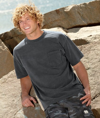 Chouinard Adult Heavyweight Short-Sleeve Pocket T-Shirt, moss, XXX-Large2