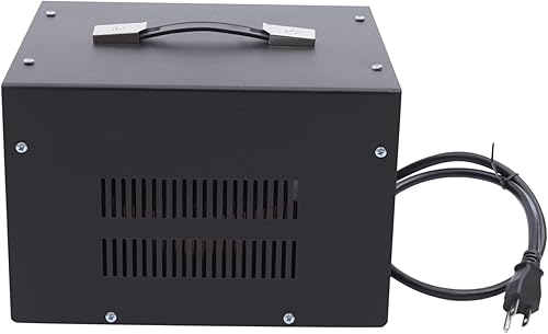 Miniatura 4 de Medidor resistente del regulador del transformador del convertidor del voltaje de 5000 vatios - paso arriba/abajo 110V/220V