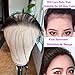 CHARMING YOU HD Lace Hairline With Baby Hair 6x1 Replacement Forehead Fringe Bangs Swiss Transparent Lace Edges Hairpieces Remy Human Hair Natural Color For Women