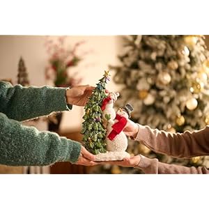 Valery Madelyn Christmas Snowman Figurines Decor with Lights, Cute Red White Resin Snowman Family Decorating Xmas Tree for Holiday Indoor Outdoor Festive Gift Home Tabletop Decorations,12.5 Inch Valery Madelyn Christmas Snowman Figurines Decor with Lights Cute Red White Resin Snowman Family Decorating Xmas Tree for Holiday Indoor Outdoor Festive Gift Home Tabletop Decorations125 Inch