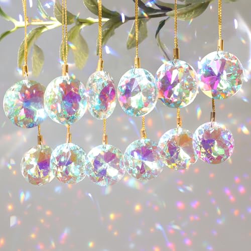 Betylifoy 24PCS Crystal Ball Decorations 1.18