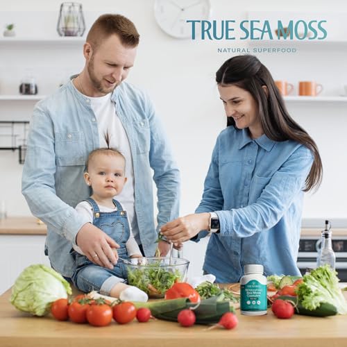 TrueSeaMoss Sea Moss Capsules (1600mg, 120 ct) — view 7
