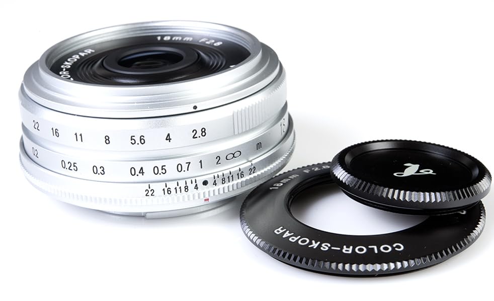 Amazon.com : Voigtländer Voigtlander Fujifim X 18mm F2.8 Color 