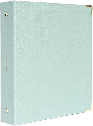 Miniatura 6 de russell+hazel Carpeta Mini Patentada de 3 Anillos, Dew, 7" por 9"
