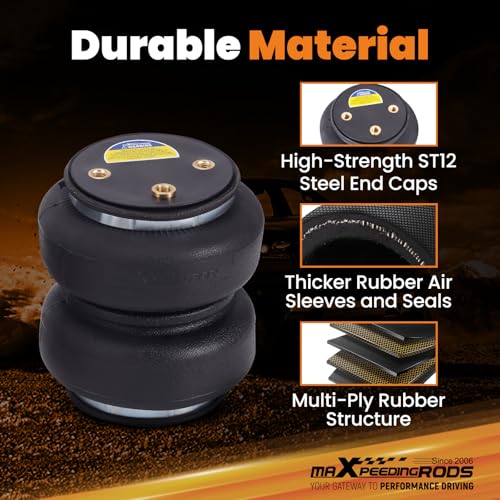 maXpeedingrods 5000 lbs Air Suspension Bag Kit for Ford F250 F350 2017-2019 by maXpeedingrods - Used condition - Image 3