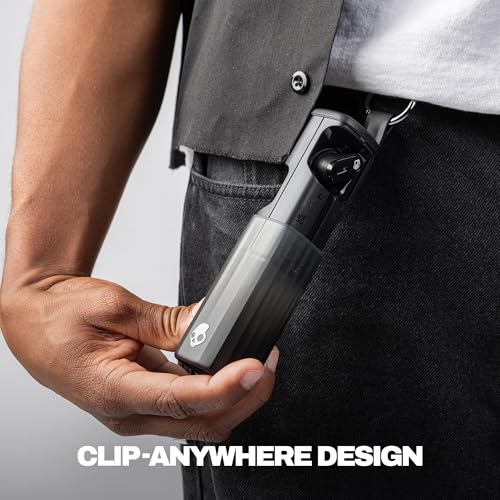 Image of Skullcandy Method 360 ANC Wireless Earbuds, Sound by Bose, Bluetooth Headphones, Premium Noise Cancelling, Up to 40 Hrs Battery, Sweat and Water Resistant, Microphone for iPhone Android - True Black