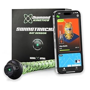 SwingTracker Bat Sensor and Swing Analyzer for Baseball and Softball with Included Membership, Ideal for Youth, Teens, Teams, and Coaches