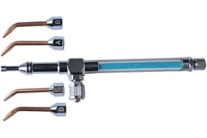 Universal Senior HHO Oxyhydrogen Gas Torch Welding Gun with 5 Copper Tips