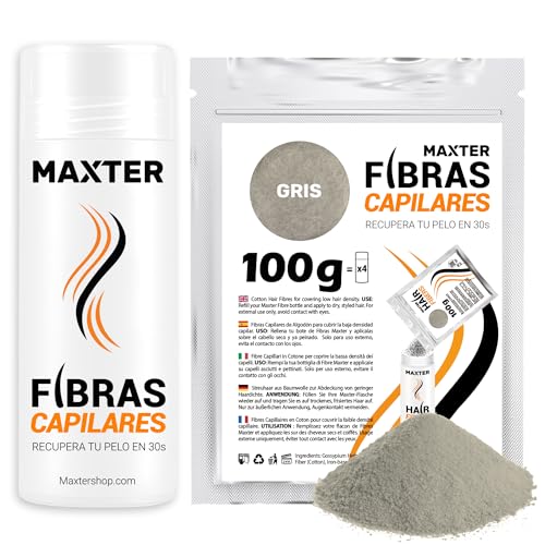 Poudre cheveux gris Maxter avec recharge de 100g idéale avant vos rendez-vous