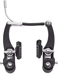 Freio V-brake de Nylon Dianteiro e Traseiro com Sapata de Pino