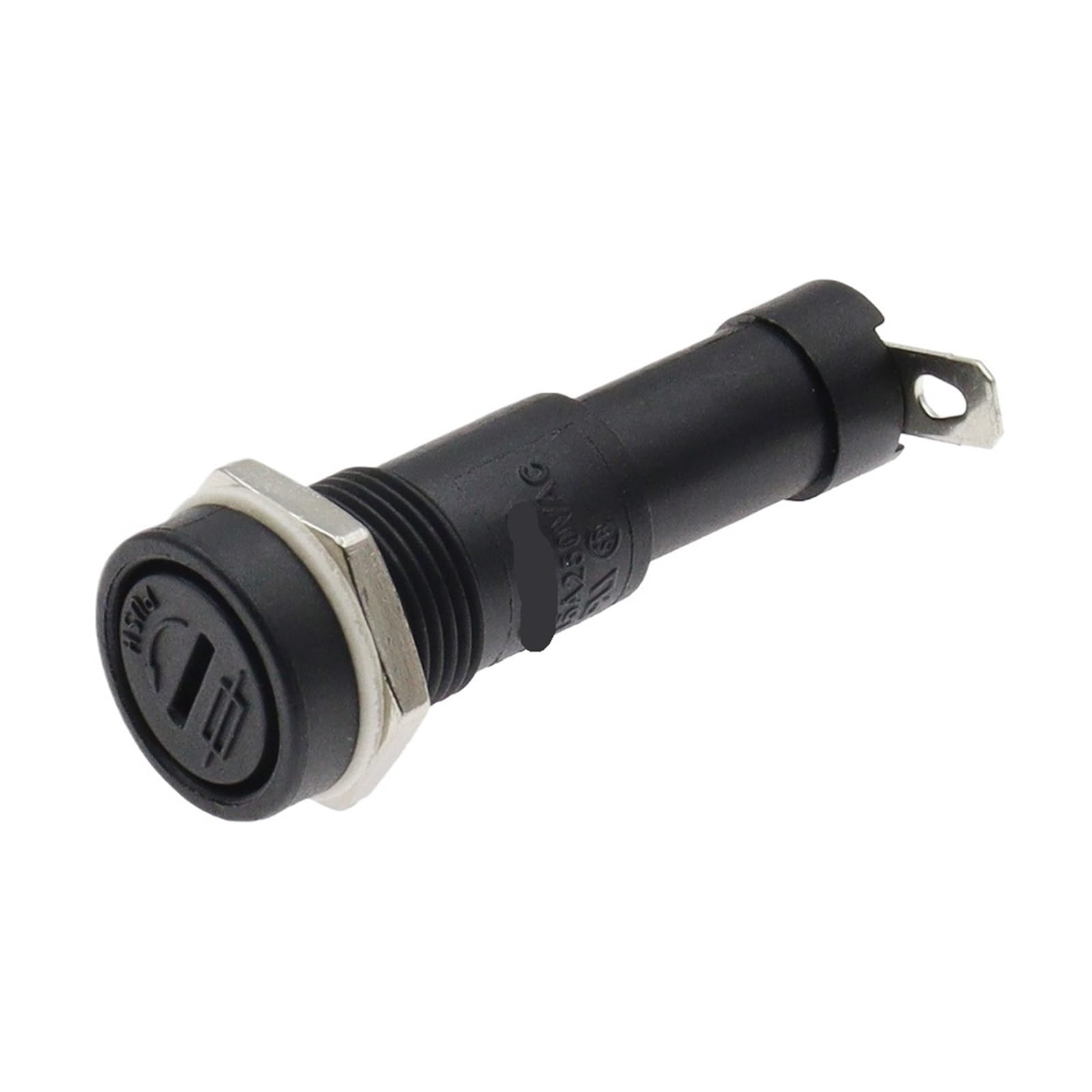 Portafusibles de chasis for montaje en panel R3-9 (5 unidades) for fusibles de vidrio de 6 x 30 mm, 15 A, 250 V, 6 x 30 mm(15A)