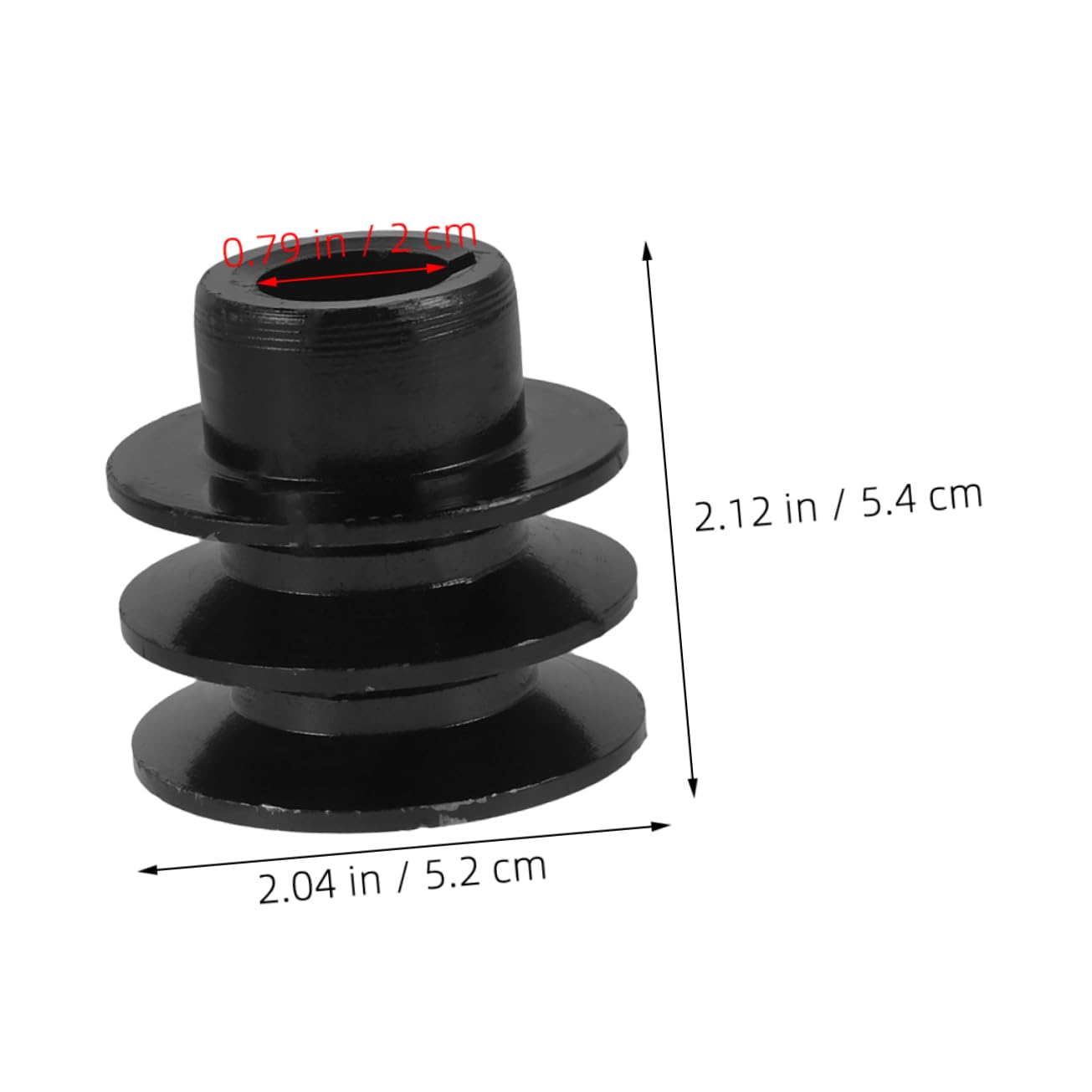 Unomor Pulley Groove Dual Gas Cast Iron