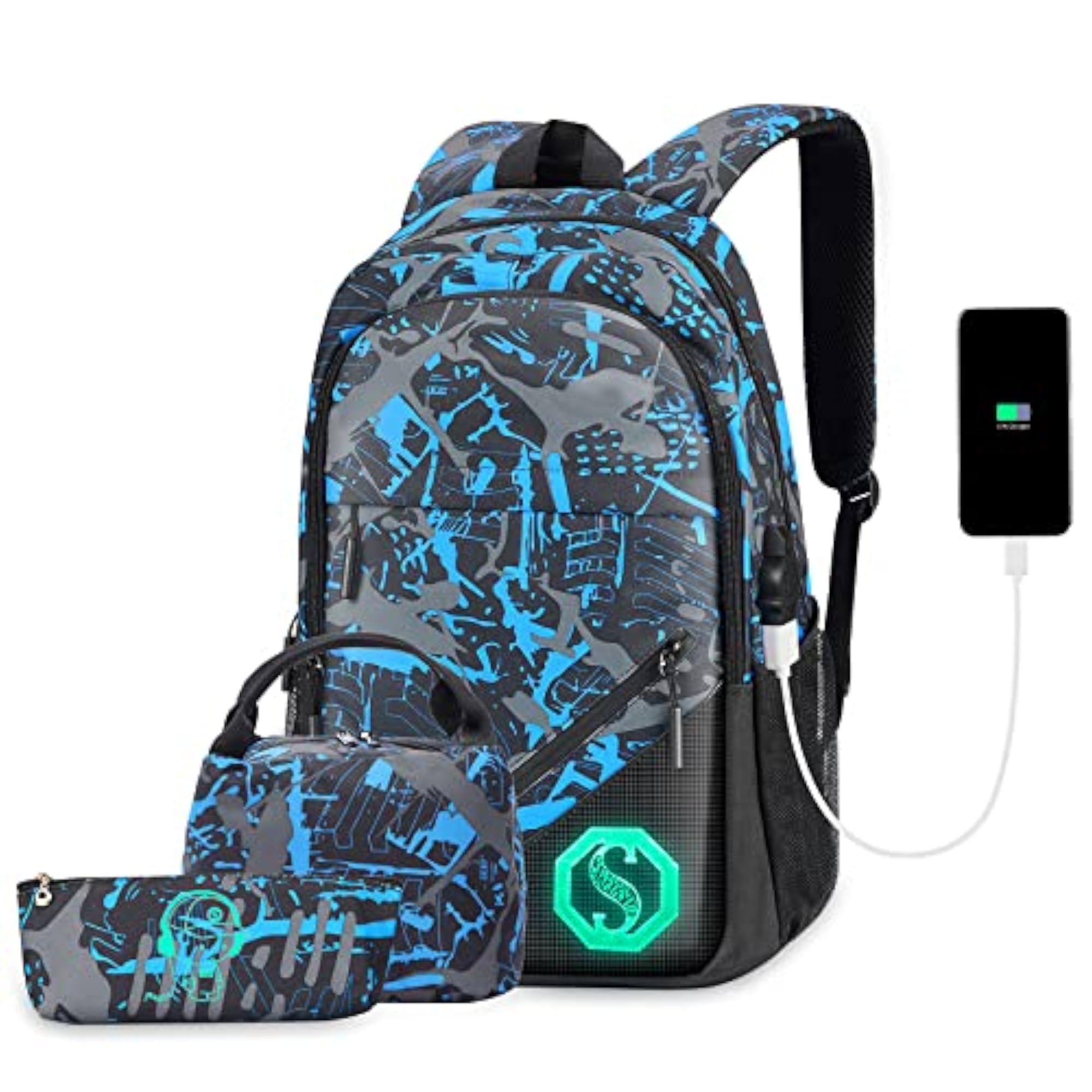 Good King Laptop Backpack for Boys, School Bag